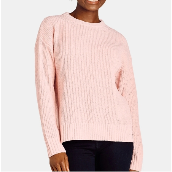 Time and Tru Women’s Size XXL (20) Chenille Crew Sweater with Long Sleeves NWT - Picture 1 of 4